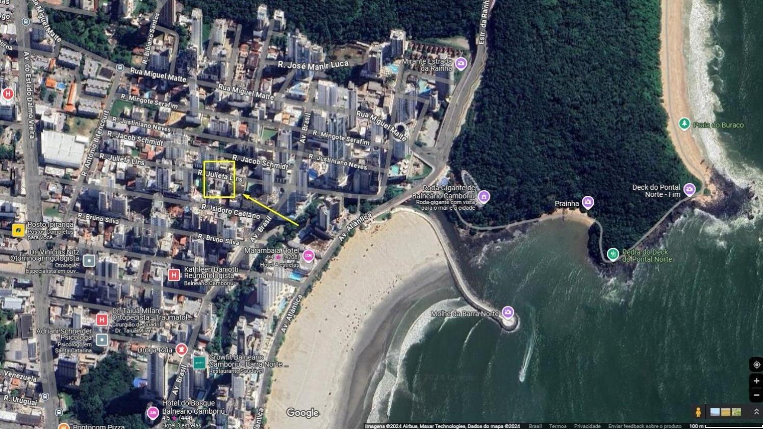 Aconchegante Apto A 300m Da Em Edificio San Isidro! Balneario Camboriu